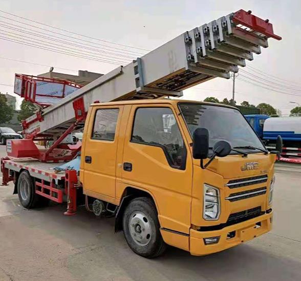 广州云梯车跨楼作业技巧